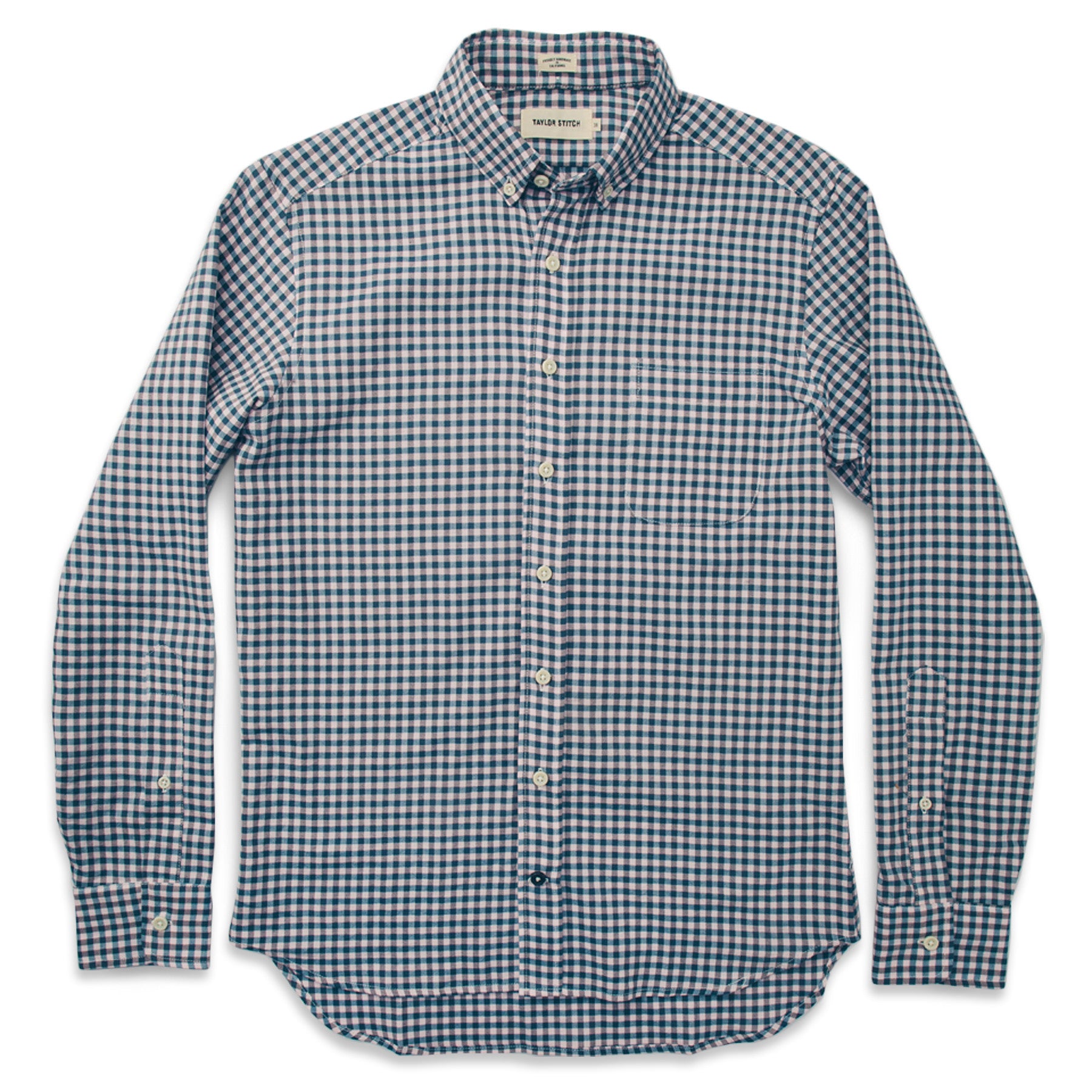The Jack in Pale Pink Gingham Oxford: Alternate Image 5, Wovens by Taylor Stitch