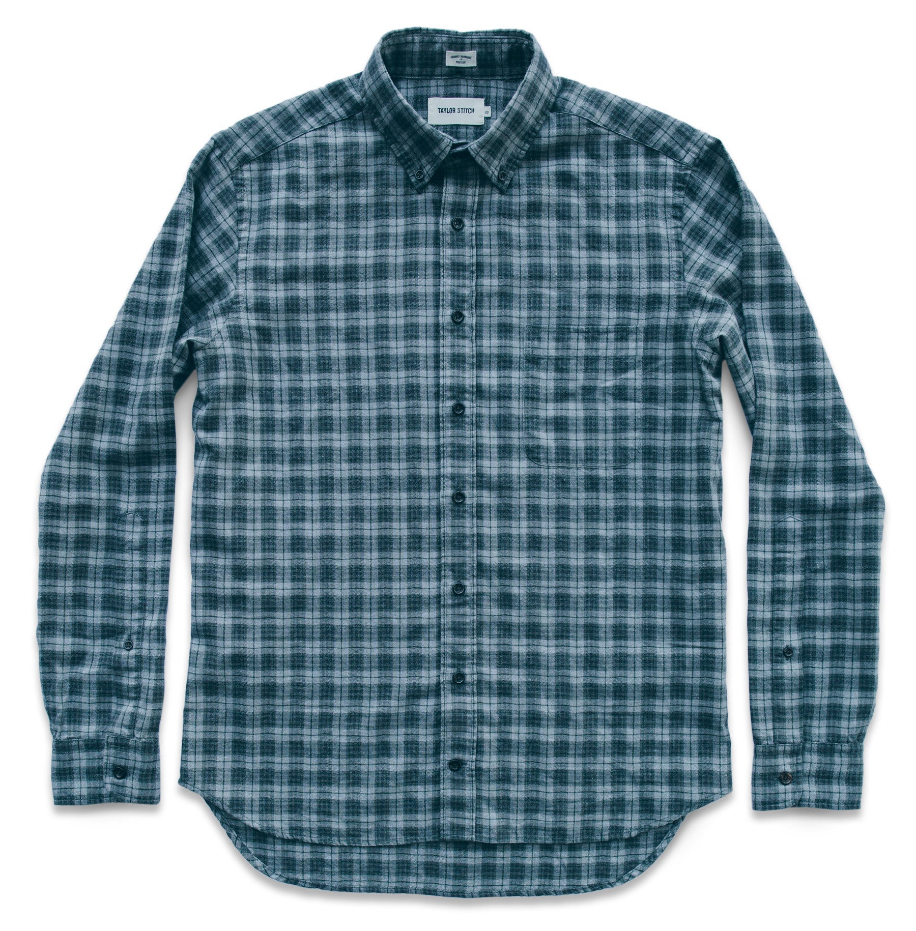 The Jack in Grey & Hunter Green Plaid: Alternate Image 3, Wovens by Taylor Stitch