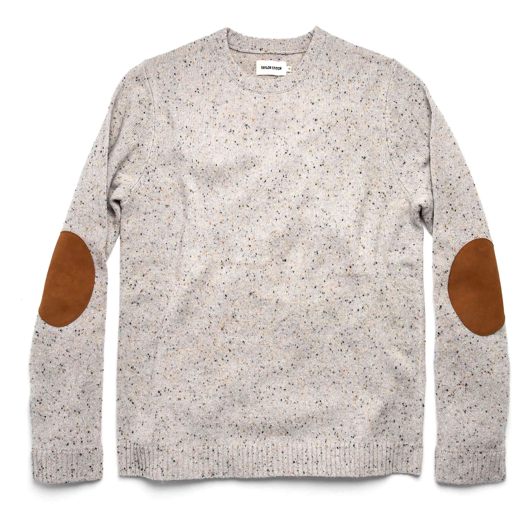 The Hardtack Sweater in Polar Yak Donegal: Featured Image, Knits by Taylor Stitch