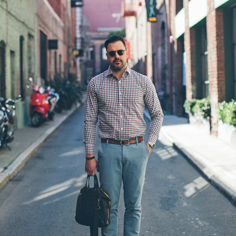The Hyde in Poppy Plaid: Alternate Image 6, Wovens by Taylor Stitch