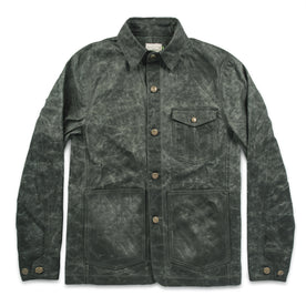 The Project Jacket in Olive Beeswaxed Canvas: Featured Image