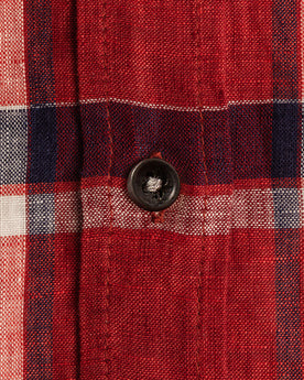 The Short Sleeve Jack in Crimson Plaid: Alternate Image 7, Wovens by Taylor Stitch