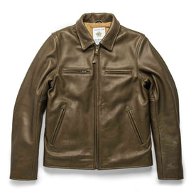 The Moto Jacket in Loden Steerhide - featured image