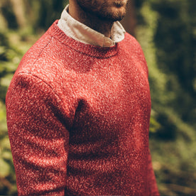The Summit Sweater in Red: Alternate Image 2