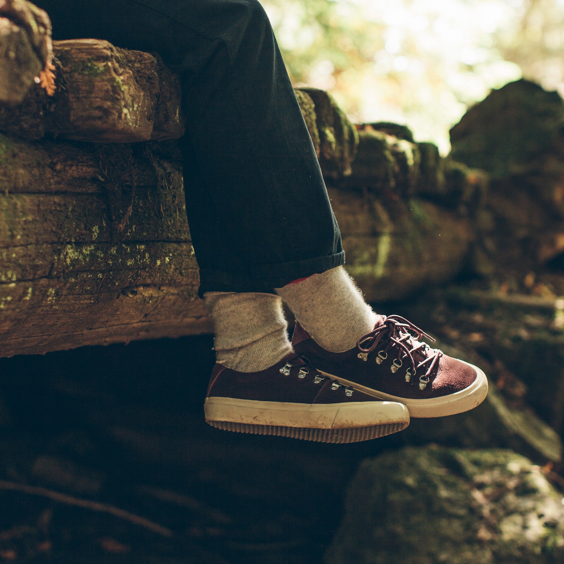 The Yosemite Hiker in Deep Cherry: Alternate Image 2, Footwear by Taylor Stitch