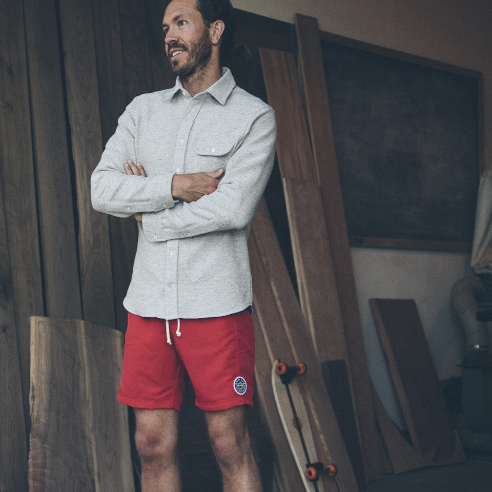 Red Sun Up Swim Trunk: Alternate Image 2, Pants by Taylor Stitch
