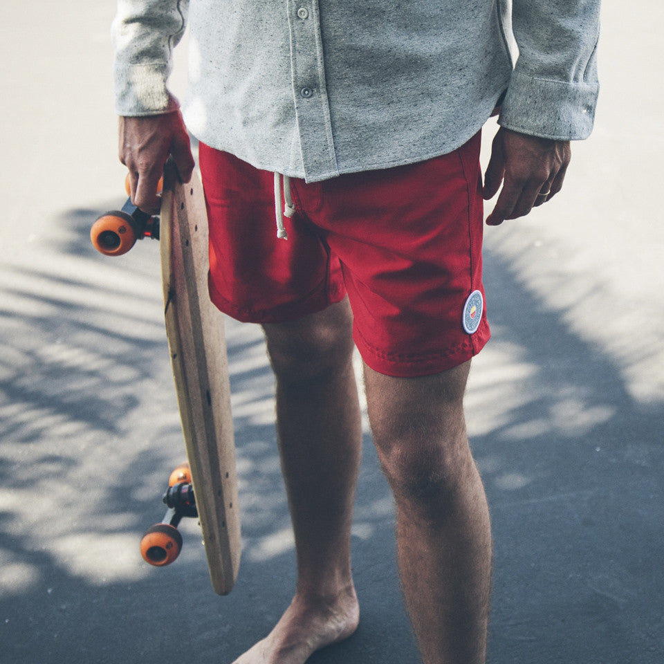 Red Sun Up Swim Trunk: Alternate Image 4, Pants by Taylor Stitch