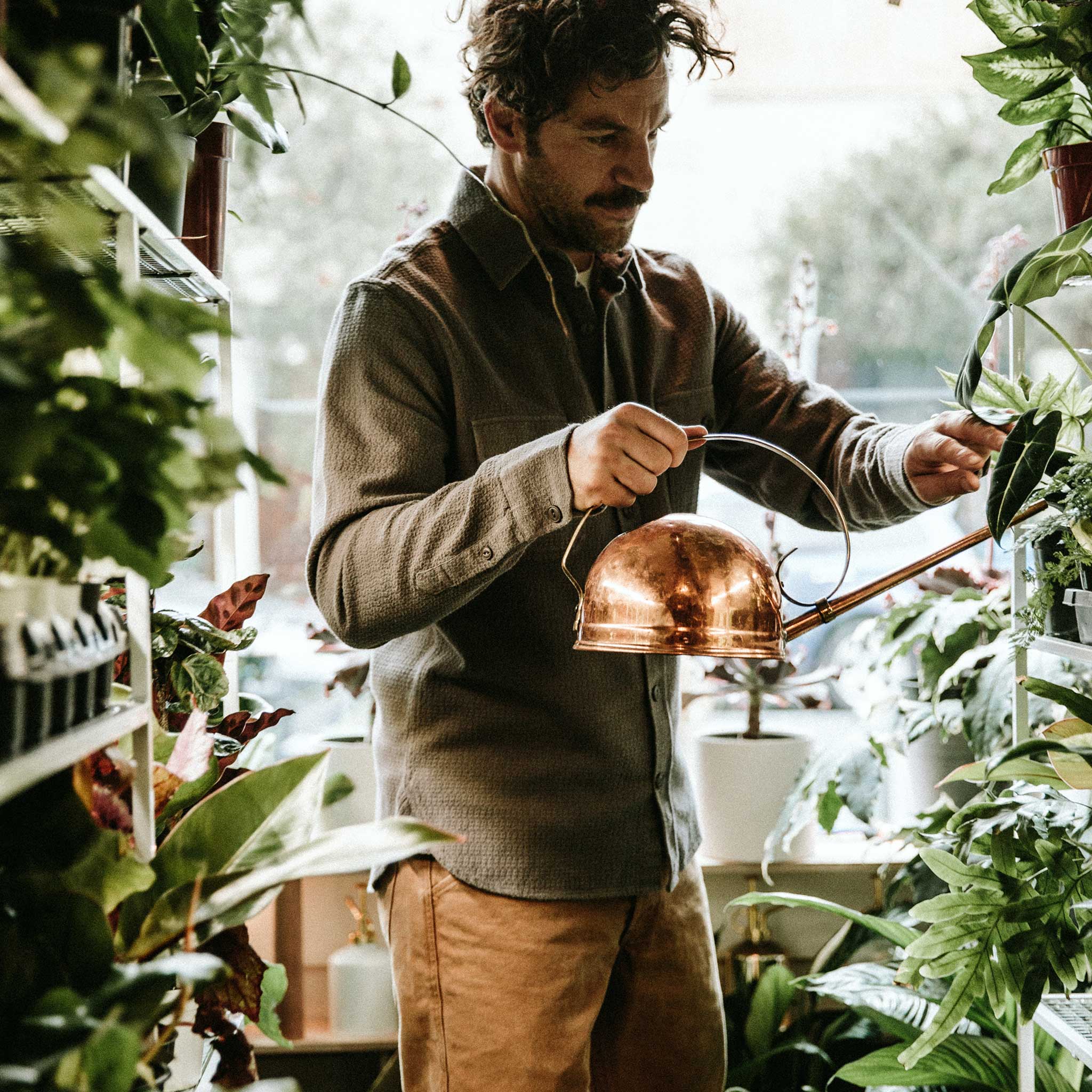 The Utility Shirt in Charcoal Jacquard: Alternate Image 3, Wovens by Taylor Stitch