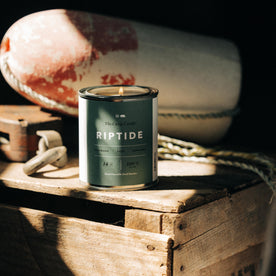 material shot of The Camp Candle in Riptide