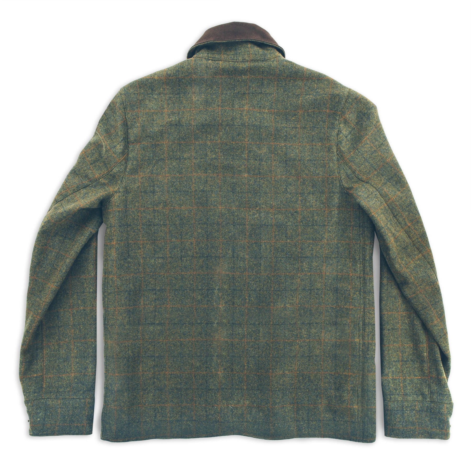 The Rover Jacket in Olive Plaid Waxed Wool: Alternate Image 3, Outerwear by Taylor Stitch