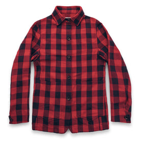 The Ryder Jacket in Red Buffalo Plaid: Featured Image