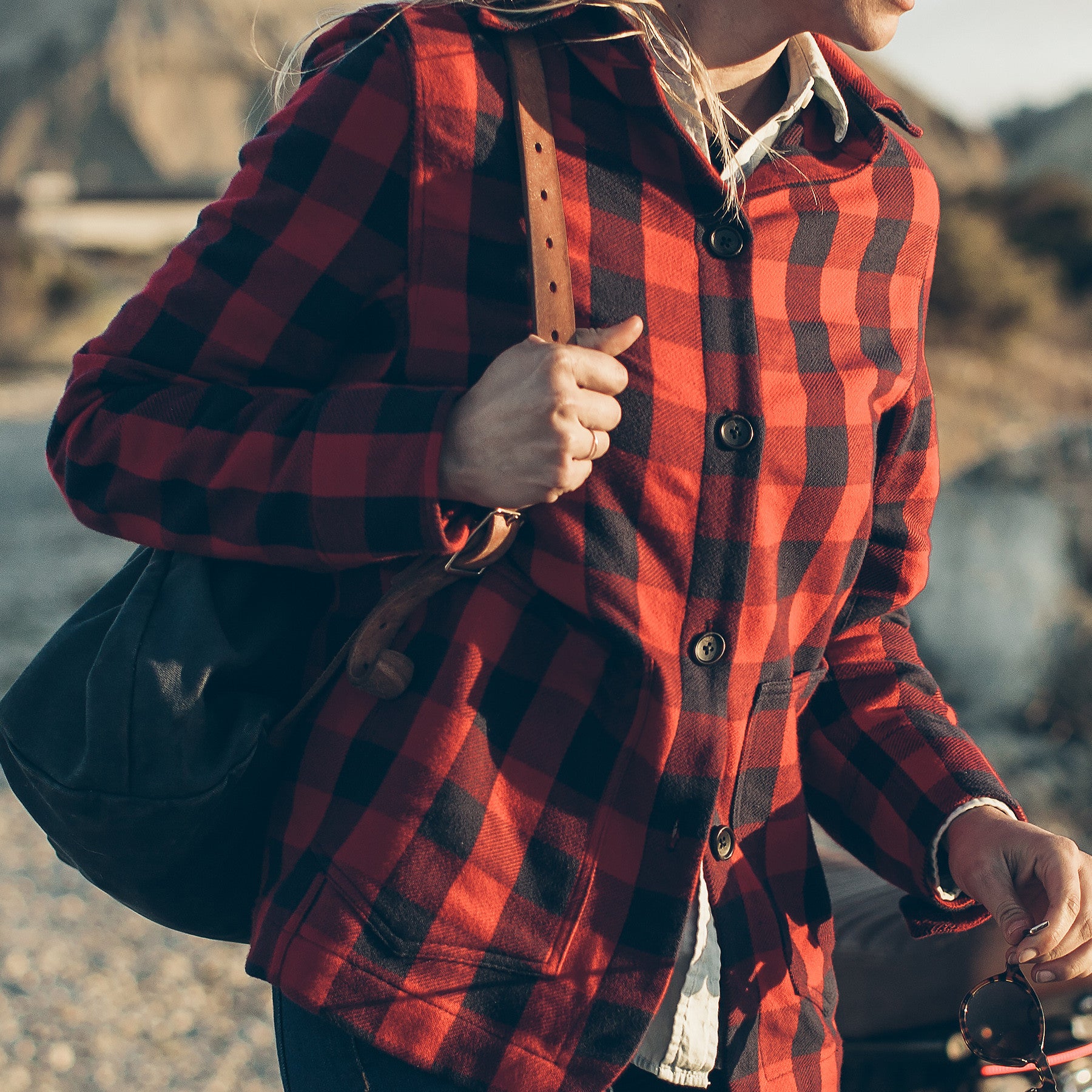 The Ryder Jacket in Red Buffalo Plaid: Alternate Image 3, Outerwear by Taylor Stitch