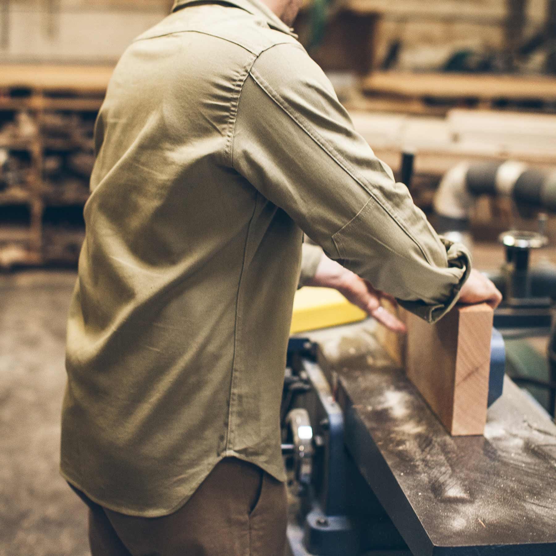 The Chore Shirt in Sage: Alternate Image 4, Wovens by Taylor Stitch