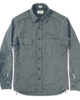 The Utility Shirt in Salt & Pepper Chambray, Wovens by Taylor Stitch