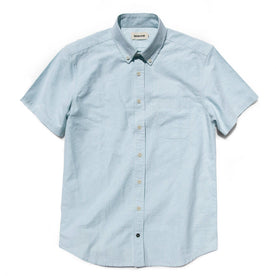 The Short Sleeve Jack in Teal University Stripe - featured image