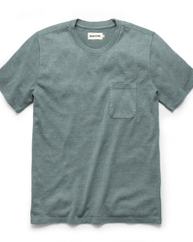 The Heavy Bag Tee in Seafoam: Featured Image, Knits by Taylor Stitch