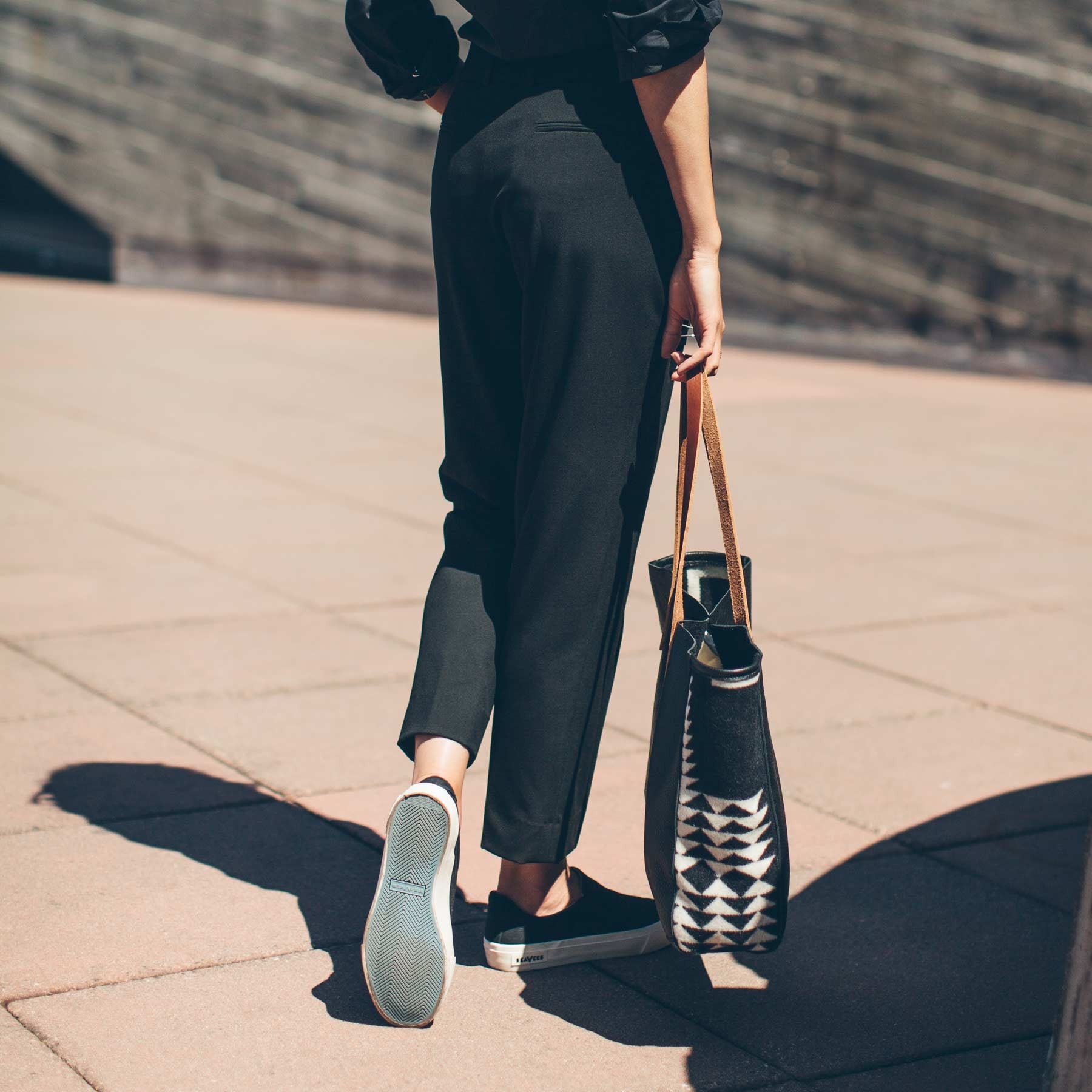 Hawthorne Slip On in Black: Alternate Image 5, Footwear by Taylor Stitch
