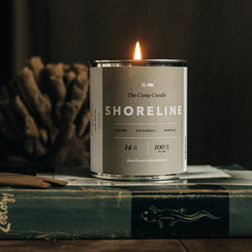 material shot of The Camp Candle in Shoreline