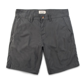 The Travel Short in Charcoal: Featured Image