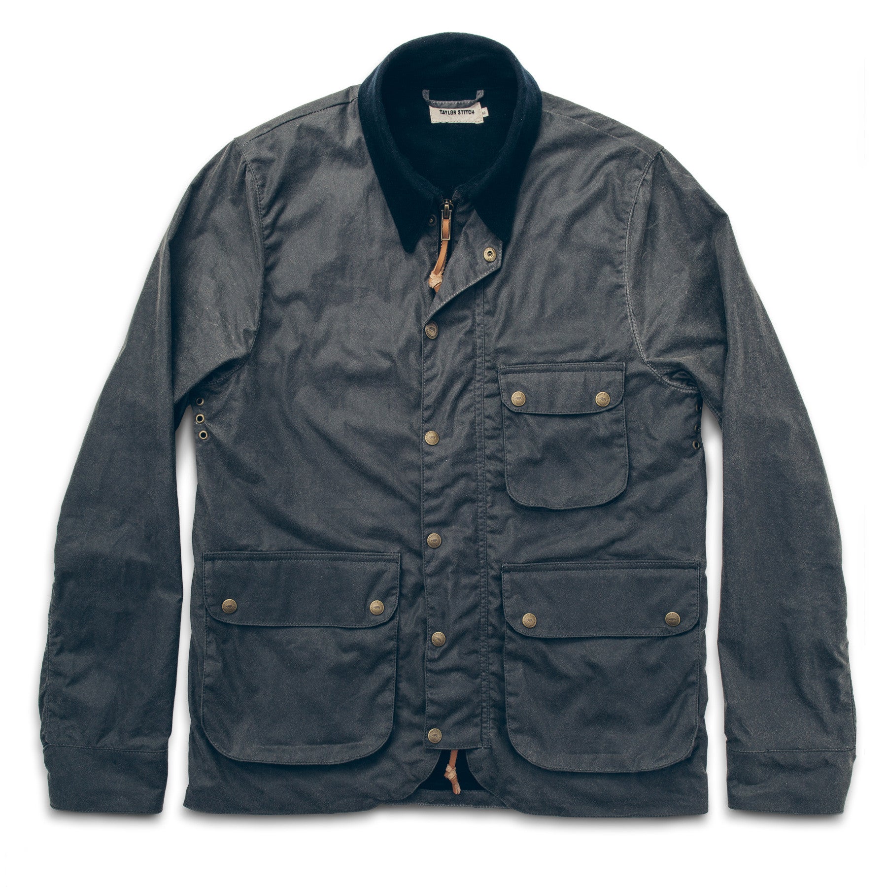 The Rover Jacket in Slate Waxed Canvas: Featured Image, Outerwear by Taylor Stitch