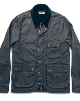 The Rover Jacket in Slate Beeswaxed Canvas: Featured Image, Outerwear by Taylor Stitch