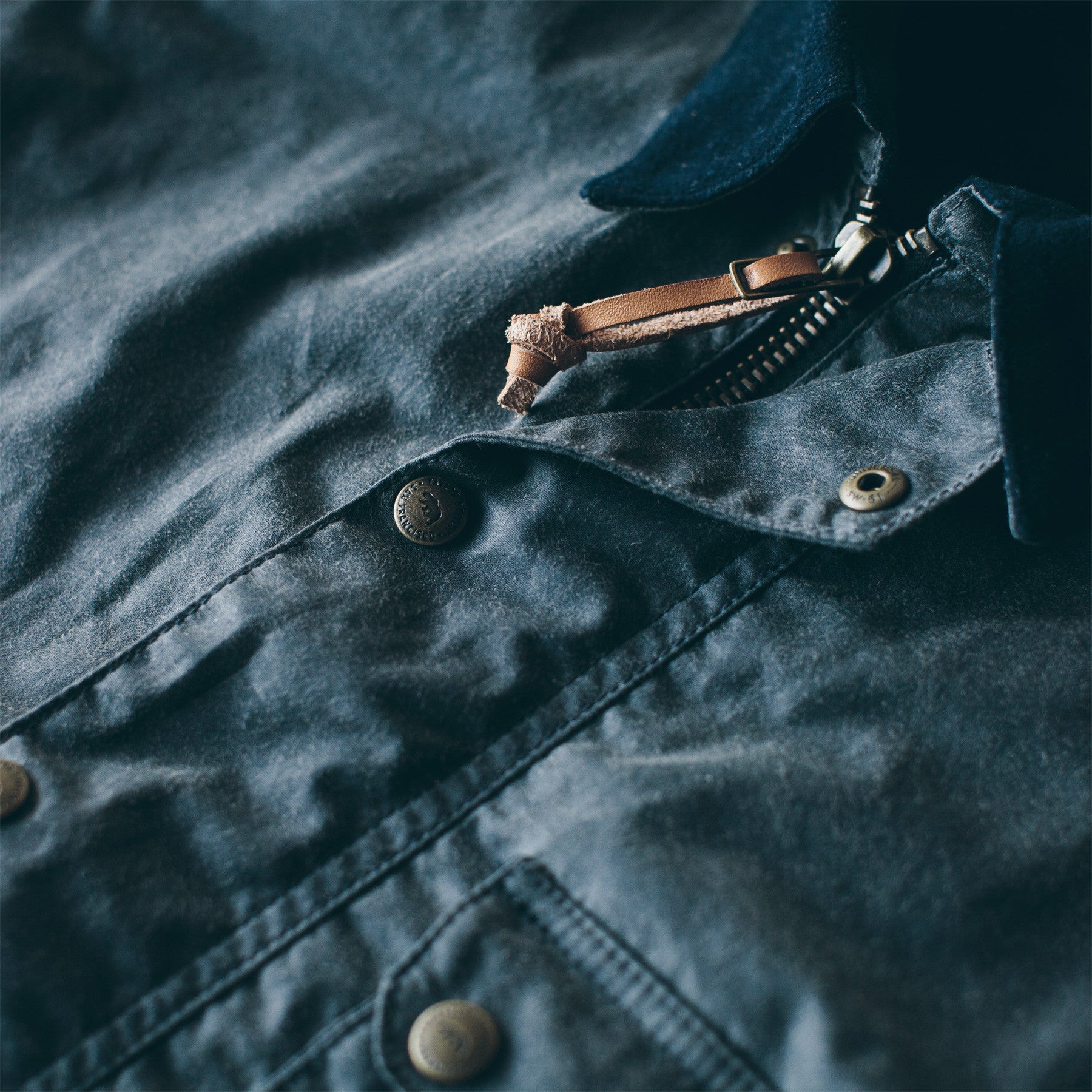 The Rover Jacket in Slate Waxed Canvas: Alternate Image 2, Outerwear by Taylor Stitch