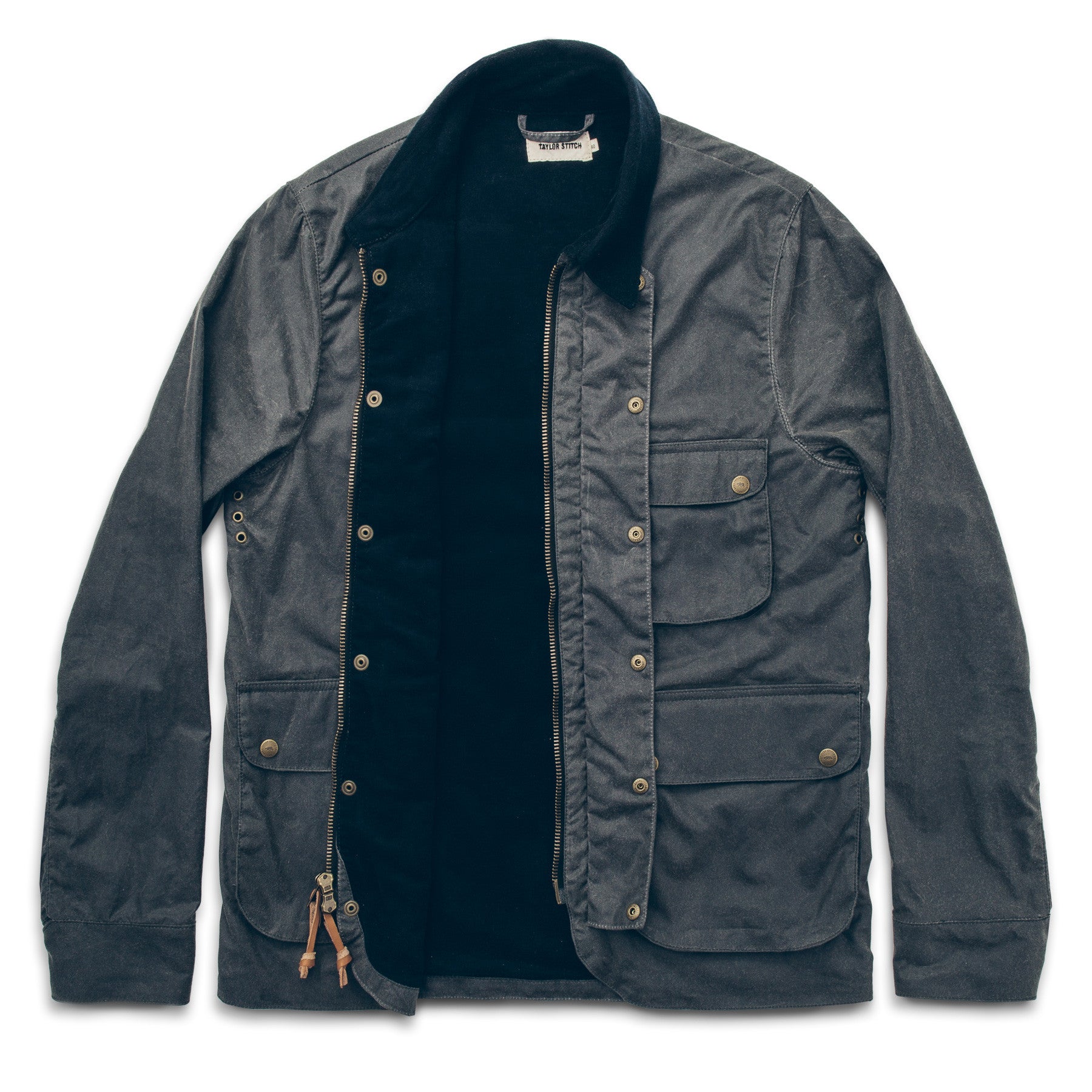The Rover Jacket in Slate Waxed Canvas: Alternate Image 3, Outerwear by Taylor Stitch