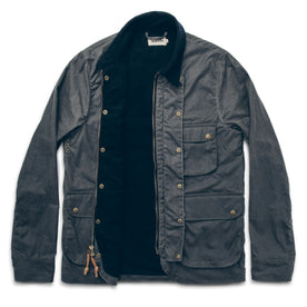 The Rover Jacket in Slate Waxed Canvas: Alternate Image 3