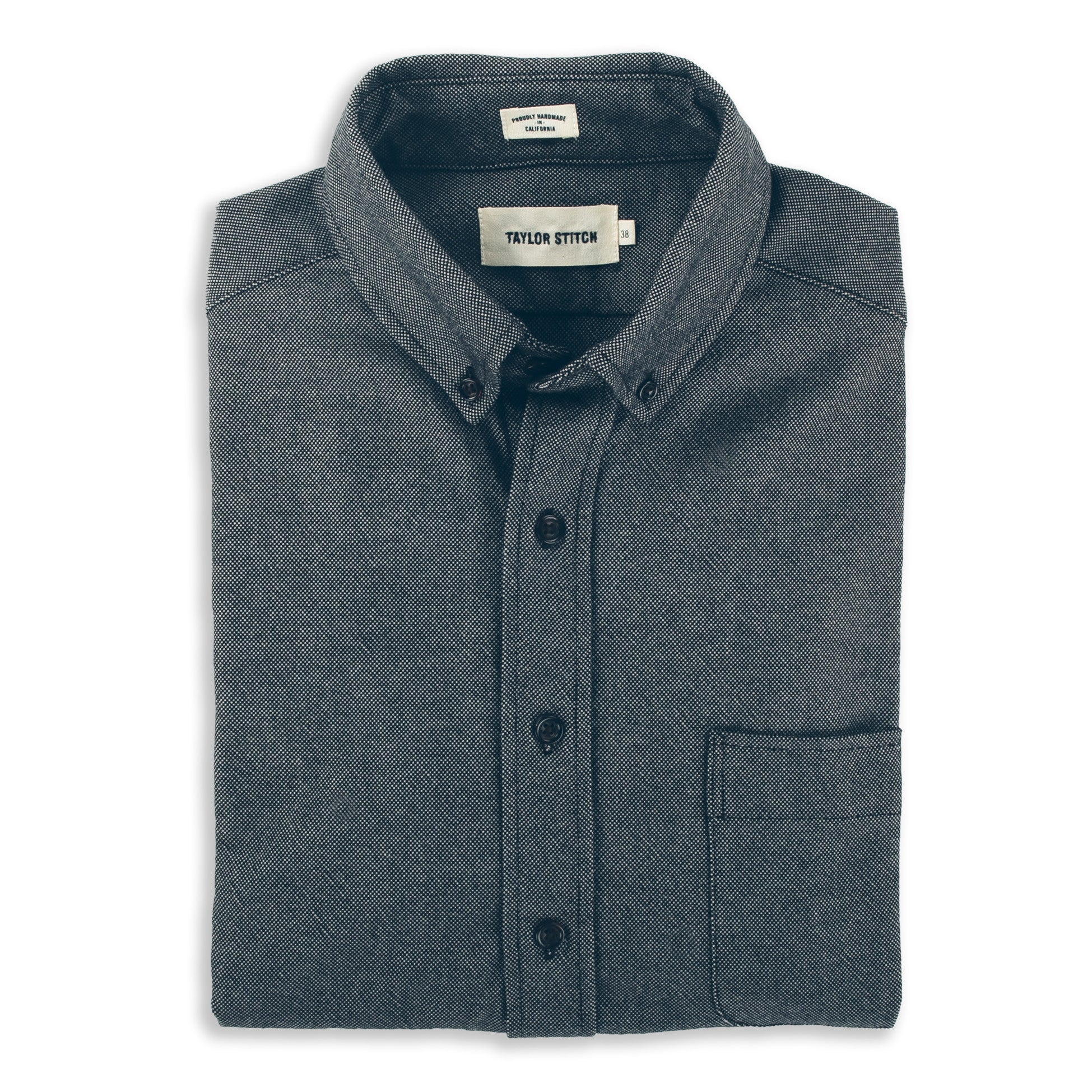 The Jack in Tiburon Grey Work Oxford: Featured Image, Wovens by Taylor Stitch