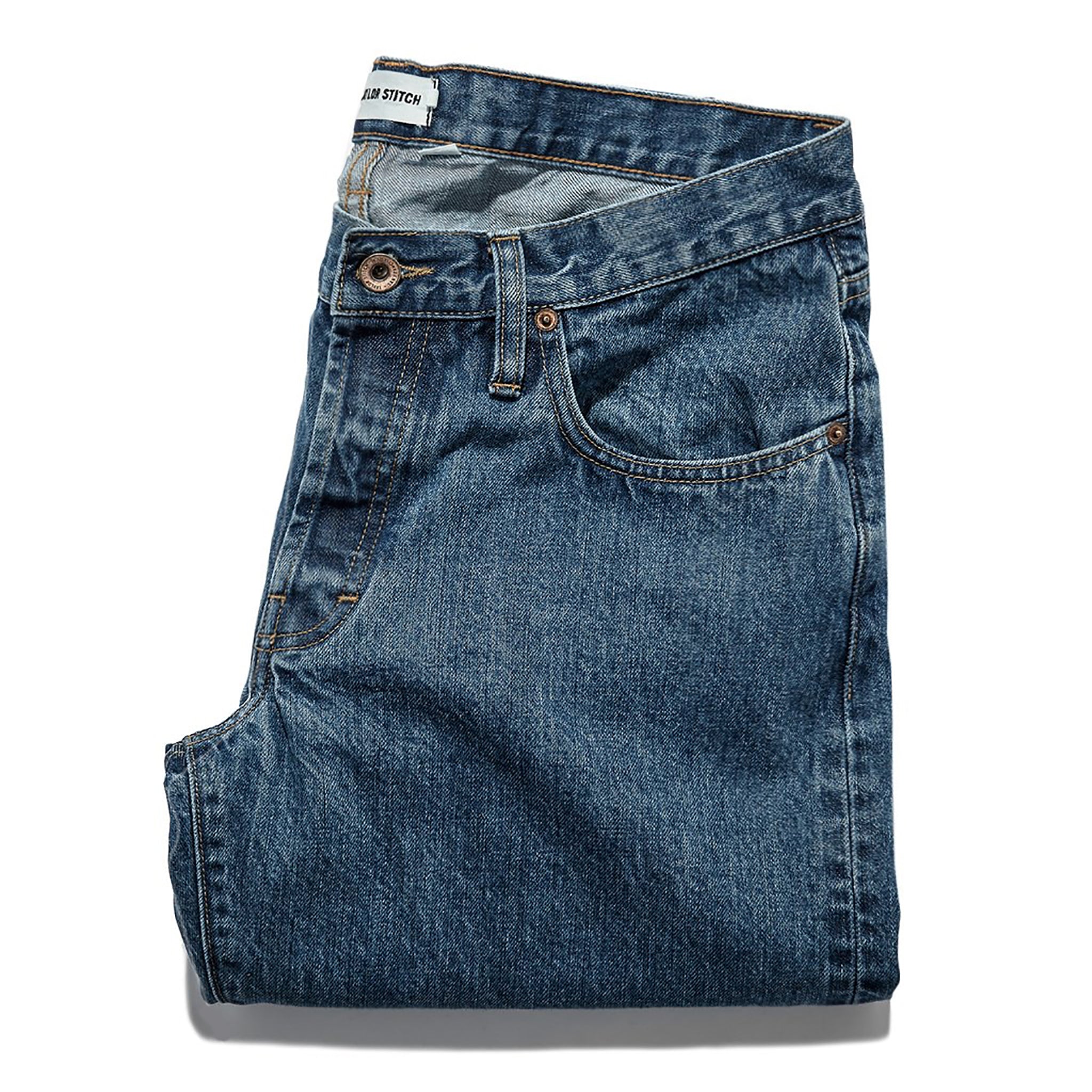 The Slim Jean in 24 Month Wash: Featured Image, Denim by Taylor Stitch