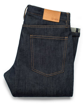 The Slim Jean in Organic '68 Selvage, Denim by Taylor Stitch