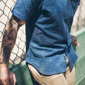 The Short Sleeve Jack in Indigo Star - featured image
