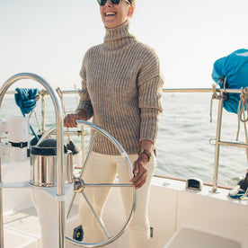 The Maritime Sweater in Mink: Alternate Image 2