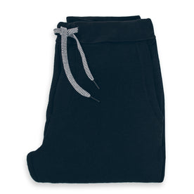 The Merino Sweatpant in Black Fleece - featured image