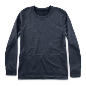 The Chandler Sweatshirt in Indigo Melange: Featured Image