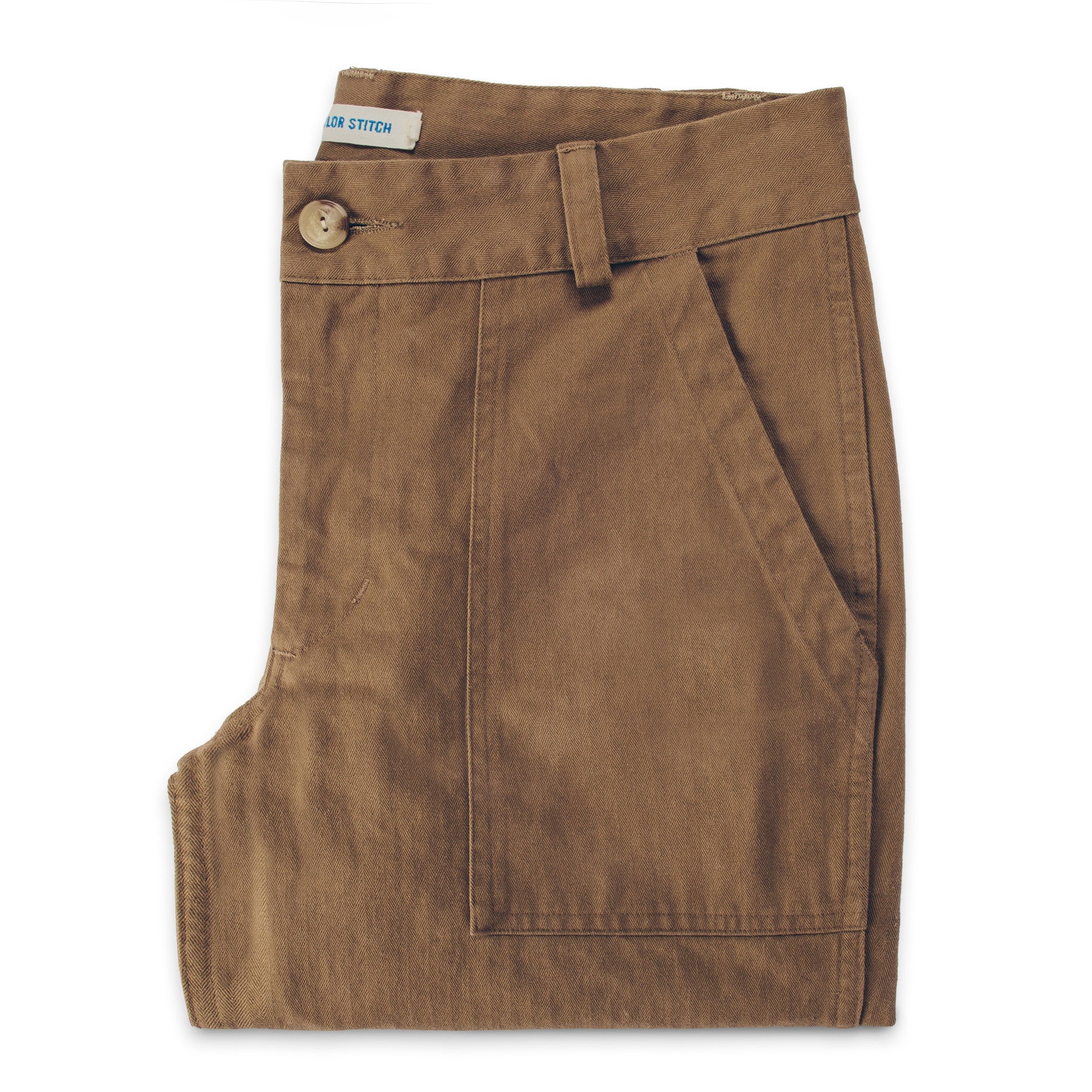 The Cavallo Pant in Almond: Featured Image, Bottoms by Taylor Stitch