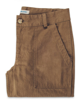 The Cavallo Pant in Almond: Featured Image, Bottoms by Taylor Stitch