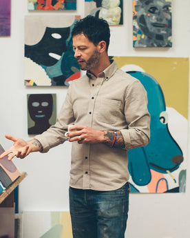 Sand Work Chambray Jack: Alternate Image 1, Wovens by Taylor Stitch