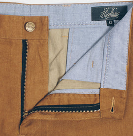 6 Point Pant in Caramel Oxford: Alternate Image 2