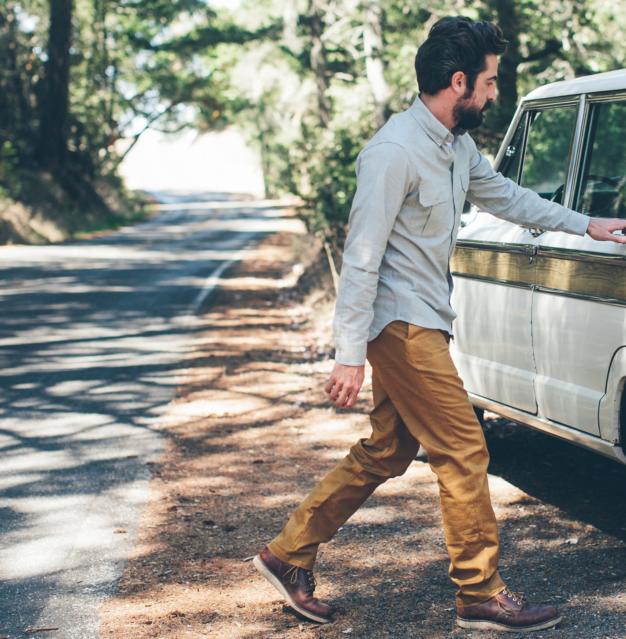 6 Point Pant in Caramel Oxford: Alternate Image 3, Pants by Taylor Stitch