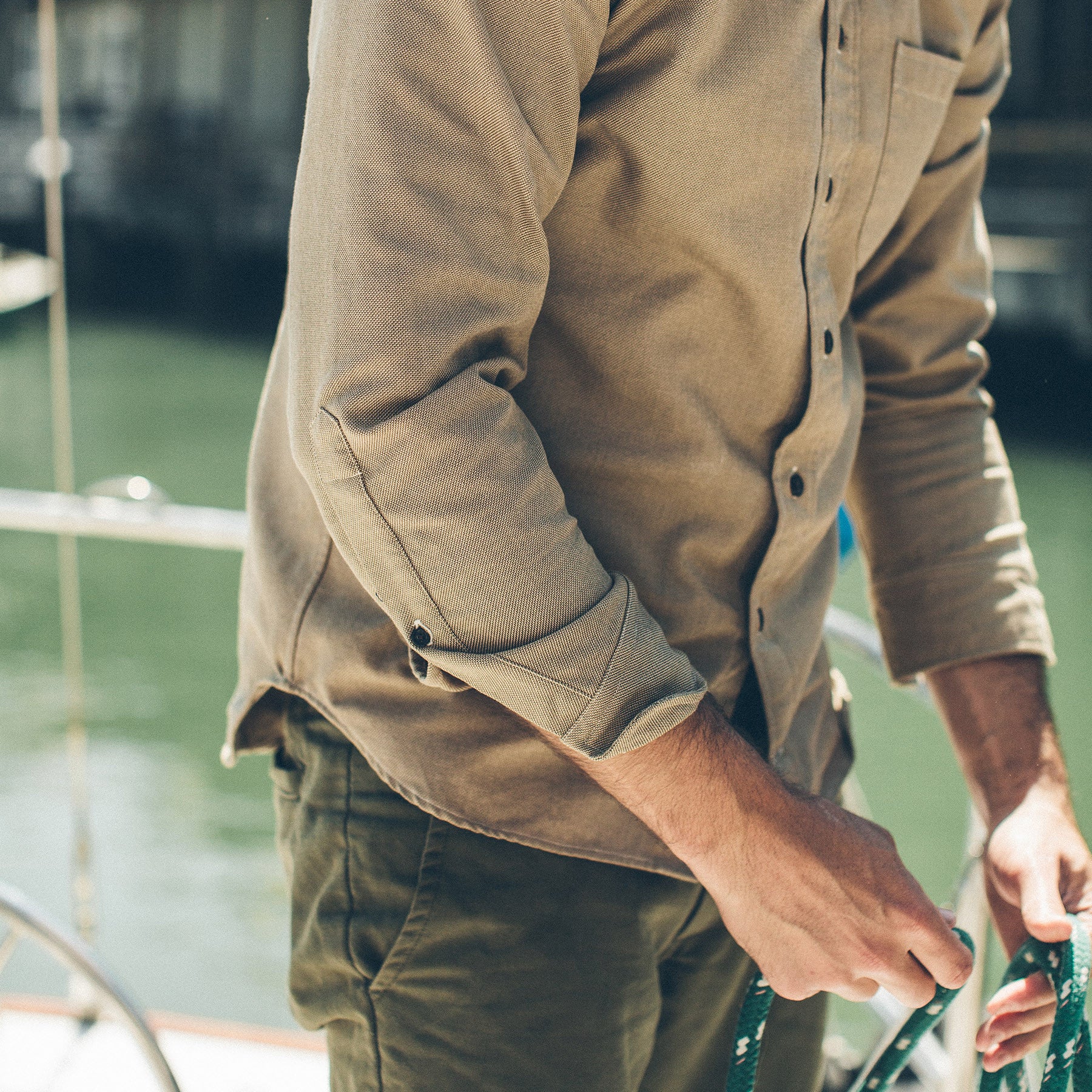 The Jack in Khaki Work Oxford: Alternate Image 3, Wovens by Taylor Stitch