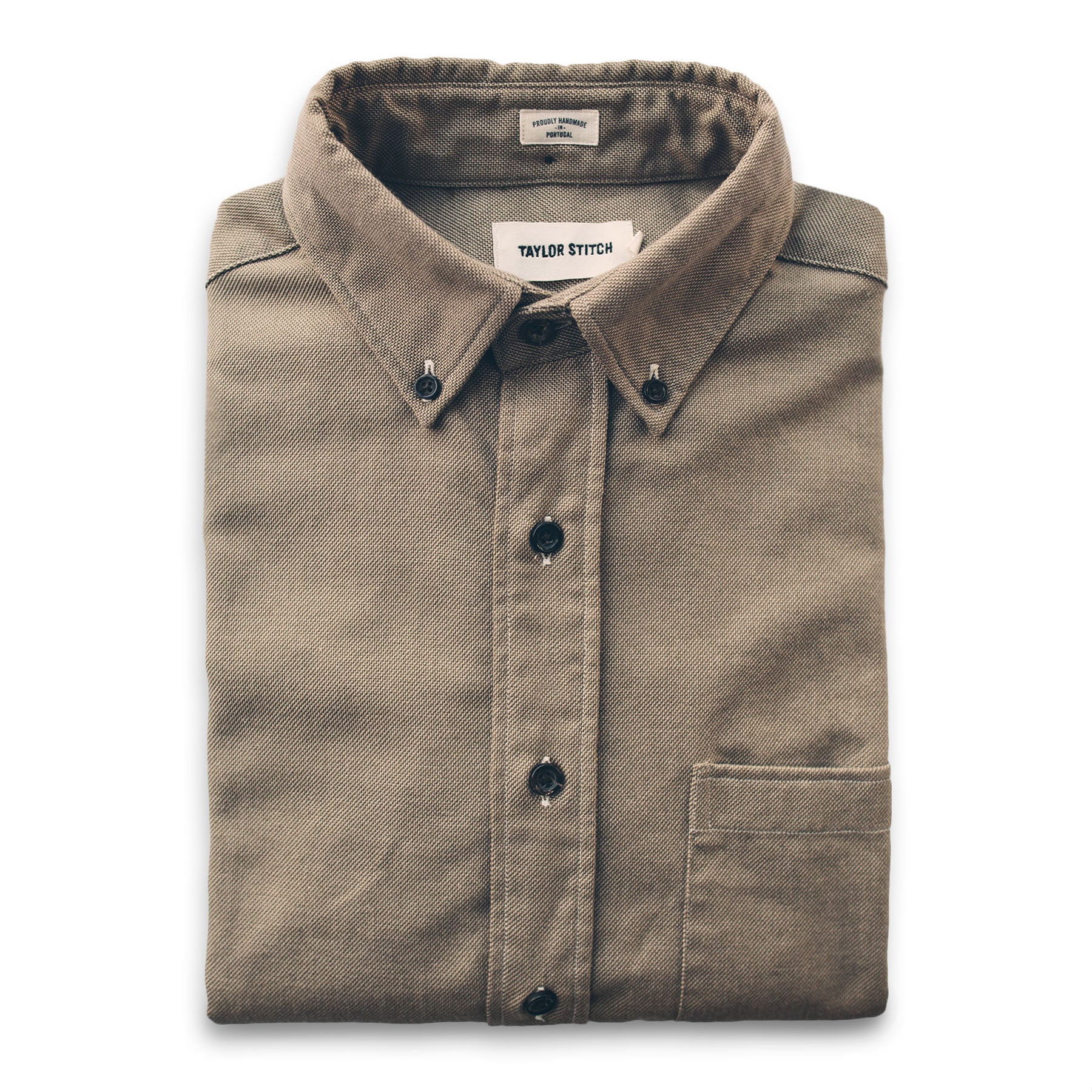 The Jack in Khaki Work Oxford: Featured Image, Wovens by Taylor Stitch