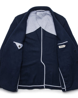 The Telegraph Jacket in Navy Boiled Wool: Alternate Image 8, Outerwear by Taylor Stitch