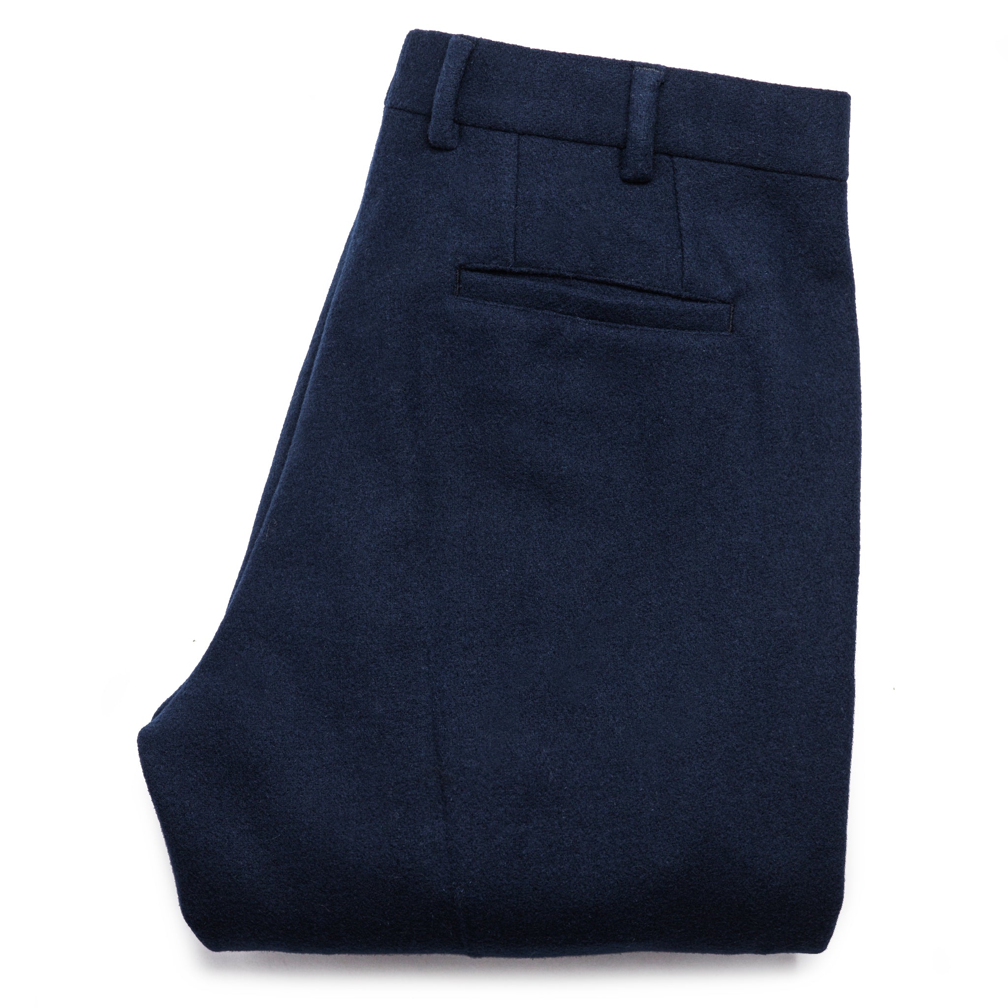 The Telegraph Trouser in Navy Boiled Wool: Alternate Image 6, Pants by Taylor Stitch