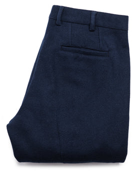 The Telegraph Trouser in Navy Boiled Wool: Alternate Image 6, Pants by Taylor Stitch