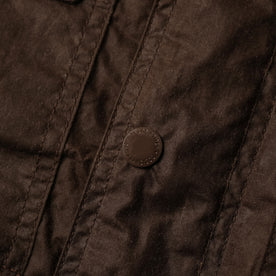 The Longshore Jacket in Dark Oak Waxed Canvas: Alternate Image 7