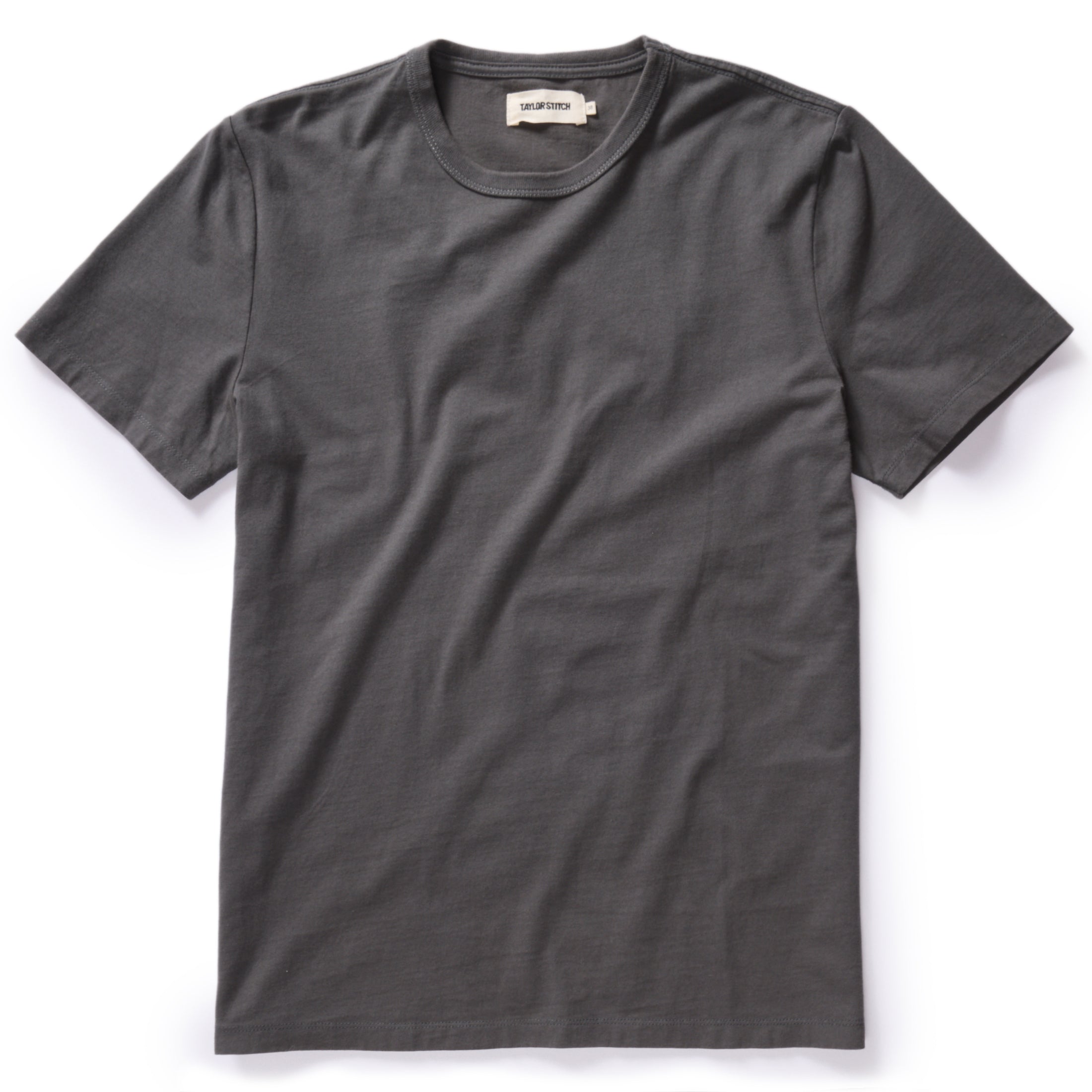 The Organic Cotton Men's T-Shirt in Faded Black | Men's T-Shirts ...