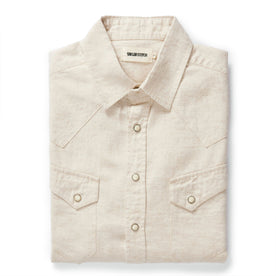 The Western Shirt in Natural: Featured Image