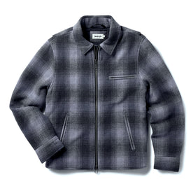 The Wyatt Jacket in Ash Plaid Wool - featured image
