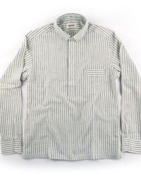 The Popover in Indigo Variegated Stripe: Alternate Image 5, Wovens by Taylor Stitch